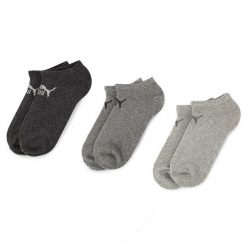 Skarpety krótkie Puma. Szare skarpetki damskie Puma, bez wzorów. Za 29.99 zł.
