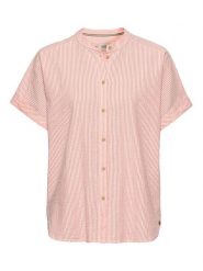 Camel Active Bluzka w kolorze jasnoróżowym rozmiar: XXL. Różowe bluzki damskie Camel Active, xxl, bez wzorów, bez kołnierzyka, bez ramiączek. Za 166.88 zł.