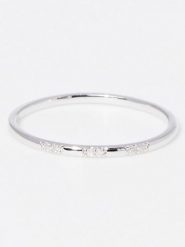 DIAMOND & CO Złoty pierścionek "Pour Toujours" z diamentami rozmiar: 56. Szare pierścionki damskie Diamond & Co, z diamentem, złote. Za 658.88 zł.