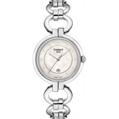 RABAT ZEGAREK TISSOT T-Lady T094.210.11.116.00. Białe zegarki męskie TISSOT, ze stali. W wyprzedaży za 1,188.00 zł.