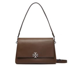 Torebka Tory Burch. Brązowe torebki klasyczne damskie Tory Burch, bez wzorów, bez dodatków. Za 2,639.00 zł.