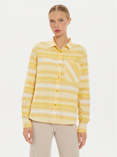 Helly Hansen Koszula Lokka 62801 Żółty Regular Fit. Żółte koszule damskie Helly Hansen, s, bez wzorów, z bawełny, bez kołnierzyka, bez ramiączek. Za 189.99 zł.