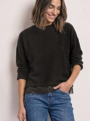 Street One koszulka z długim rękawem Kobiety czarny, 36. Czarne t-shirty damskie Street One, bez wzorów, bez kołnierzyka. Za 249.95 zł.