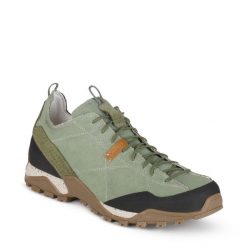 Buty trekkingowe męskie Aku Nativa Canvas. Czarne buty trekkingowe męskie Aku, z tkaniny, bez zapięcia, trekkingowe. Za 399.00 zł.