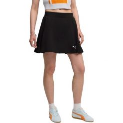 Spódnica damskie Puma Wardrobe Ess Pleated Skirt. Czarne spódniczki damskie Puma, bez wzorów, z syntetyku. Za 290.00 zł.