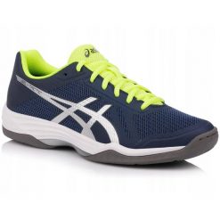 Buty sportowe treningowe do siatkówki męskie ASICS GEL-TACTIC B702N-400. Niebieskie buty fitness męskie Asics, do siatkówki. Za 239.00 zł.