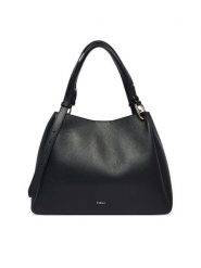 Furla Torebka Nuvola L WB02100 HSF000 CN O6000 Czarny. Czarne torebki klasyczne damskie Furla, bez wzorów, ze skóry, bez dodatków. Za 1,979.00 zł.