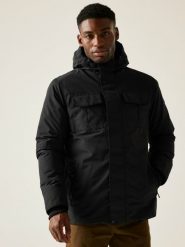 Regatta Kurtka przejściowa "Eamont" w kolorze czarnym rozmiar: XXL. Czarne kurtki męskie Regatta, xxl, bez wzorów, bez kaptura. Za 318.37 zł.