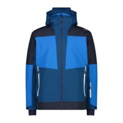 Kurtka narciarska CMP Fix. Niebieskie kurtki narciarskie i snowboardowe damskie CMP, m, bez wzorów, bez kaptura, narciarskie. Za 918.50 zł.