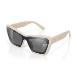 Okulary przeciwsłoneczne cat-eye Siroko Catty Glass White. Białe okulary przeciwsłoneczne damskie SIROKO. Za 301.00 zł.