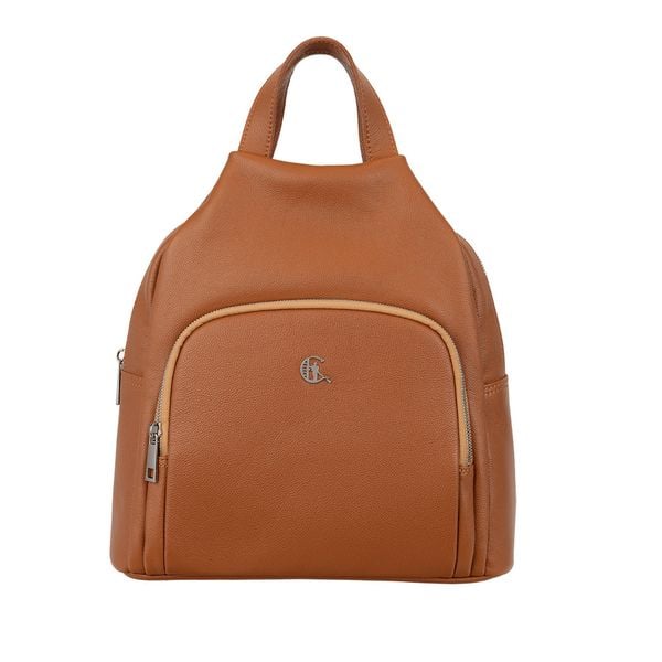 Stylowy plecak skórzany Canaletto – funkcjonalność i elegancja w jednym P420s42. Brązowe plecaki damskie bez wzorów, ze skóry, eleganckie. Za 389.50 zł.