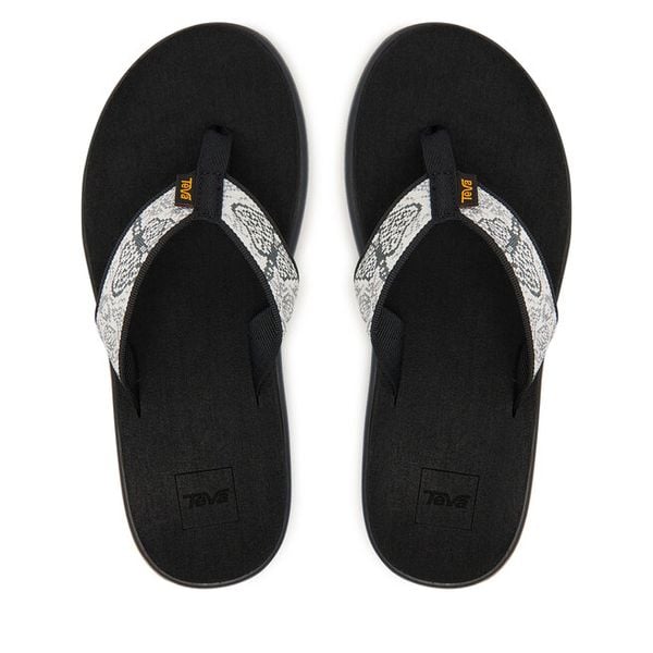 Japonki Teva. Szare klapki damskie Teva, bez wzorów, bez obcasa. Za 189.99 zł.