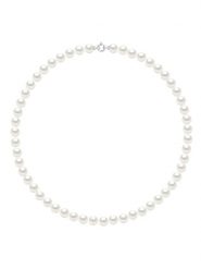 Pearline Naszyjnik z perłami w kolorze białym - dł. 50 cm rozmiar: onesize. Białe naszyjniki damskie Pearline, złote. Za 1,565.99 zł.