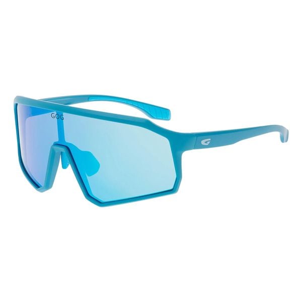 GOG - Okulary unisex UV400 do biegania i jazdy na rowerze. Niebieskie okulary przeciwsłoneczne męskie GOG. Za 139.99 zł.