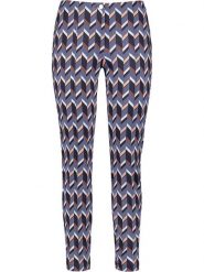 Gerry Weber Spodnie w kolorze granatowo-pomarańczowym rozmiar: 44. Niebieskie spodnie materiałowe damskie Gerry Weber, bez wzorów, z materiału. Za 127.65 zł.