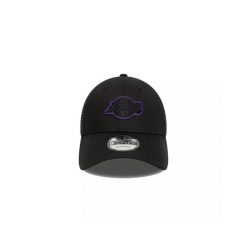 Czapka trucker Los Angeles Lakers 9forty. Czarne czapki męskie New Era, bez wzorów. Za 152.50 zł.