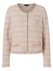 More & More Kardigan w kolorze karmelowo-białym rozmiar: 44. Brązowe kardigany damskie MORE & MORE, bez wzorów. Za 122.67 zł.