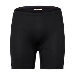 Spodenki rowerowe VAUDE TP'. Czarne szorty męskie Vaude, bez wzorów, z elastanu. Za 238.00 zł.