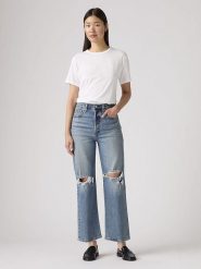 Levi's Dżinsy - Mom fit - w kolorze błękitnym rozmiar: W29/L29. Niebieskie jeansy damskie Levi's, z podwyższonym stanem. Za 209.95 zł.
