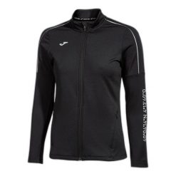 Bluza do biegania damska Joma R-City Full Zip. Czarne kurtki do biegania damskie Joma, xl, bez wzorów, z elastanu, bez kaptura. Za 179.99 zł.