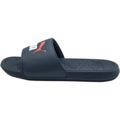 Klapki męskie Puma Cool Cat 2.0. Niebieskie klapki i japonki męskie Puma, z materiału. Za 163.00 zł.