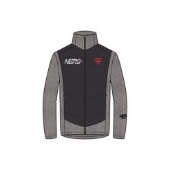 Bluza Rossignol męska New Hero Classique Hybrid Clim szara. Szare bluzy bez kaptura męskie Rossignol, m. W wyprzedaży za 639.00 zł.