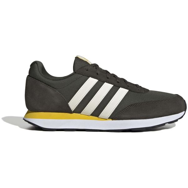 Buty sportowe adidas niebieskie skórzane. Czarne buty sportowe na co dzień męskie Adidas, na lato, z materiału, bez zapięcia, trekkingowe. Za 306.75 zł.