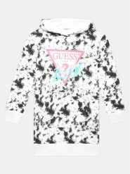 Guess Sukienka dzianinowa J4YK05 KA6R3 Kolorowy Comfort Fit. Sukienki dziewczęce Guess, z aplikacjami, z bawełny, bez ramiączek. Za 299.99 zł.