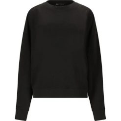 Bluza damska Athlecia Crecy. Czarne bluzy bez kaptura damskie Athlecia, bez wzorów, bez ramiączek, bez kaptura. Za 159.00 zł.