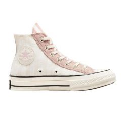 Buty do chodzenia damskie Converse Chuck 70 Hi Striped Terry. Białe buty sportowe na co dzień damskie Converse, bez wzorów, trekkingowe. Za 312.00 zł.