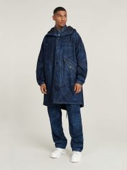 G-Star Parka w kolorze granatowym rozmiar: M. Niebieskie parki męskie G-Star, m, bez wzorów, z bawełny. Za 408.49 zł.