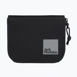 Portfel Jack Wolfskin Konya. Czarne portfele męskie Jack Wolfskin, bez wzorów. Za 119.99 zł.