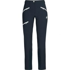 MAMMUT Spodnie Alpin Softshell dla kobiet Eisfeld Advanced. Czarne spodnie dresowe damskie Mammut, na lato, bez wzorów, z softshellu. W wyprzedaży za 1,185.95 zł.