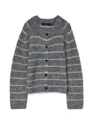 Vero Moda Kardigan w kolorze szarym rozmiar: L. Szare kardigany damskie Vero Moda, l, bez wzorów, z wełny. Za 100.28 zł.