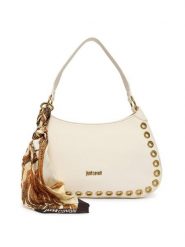 Just Cavalli Torebka 80RA4BF6 ZSB81 Écru. Torebki klasyczne damskie Just Cavalli, bez wzorów, ze skóry, bez dodatków. Za 759.99 zł.