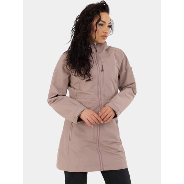 Płaszcz Przeciwdeszczowy Damski Fundango Yuma. Fioletowe kurtki przeciwdeszczowe damskie Fundango, bez wzorów, sportowe. Za 399.00 zł.