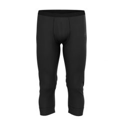 Spodnie techniczne męskie Odlo ACTIVE F-DRY Light ECO. Czarne bielizna termoaktywna męska Odlo, m, bez wzorów, z włókna. Za 173.00 zł.