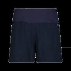 Szorty damskie turystyczne CMP 35C6736. Niebieskie szorty damskie CMP, bez wzorów, z materiału, sportowe. Za 163.50 zł.