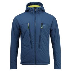 Kurtka męska Silvini Men Jacket Lupo. Niebieskie kurtki męskie Silvini, m, bez wzorów, z kapturem, narciarskie. Za 599.99 zł.