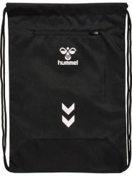 Plecak worek sportowy Hummel hmlCORE 2.0 GYM BAG BLACK 226317. Czarne plecaki damskie HUMMEL, bez wzorów, z materiału, sportowe. Za 49.99 zł.