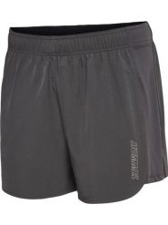 Szorty damskie Hummel Vital Woven. Szare szorty damskie HUMMEL, bez wzorów, z elastanu, klasyczne, z standardowym stanem. Za 192.35 zł.