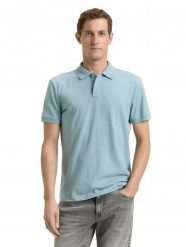 T-SHIRT KOSZULKA POLO MĘSKA TOM TAILOR BAWEŁNIANA GŁADKA NIEBIESKA. Niebieskie koszulki polo męskie Tom Tailor, m, z bawełny, bez ramiączek, na fitness i siłownię. Za 99.00 zł.