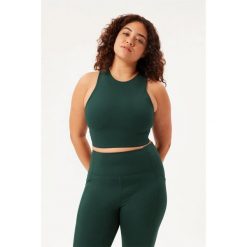 Biustonosz dla kobiet Girlfriend Collective Dylan. Zielone biustonosze sportowe damskie GIRLFRIEND COLLECTIVE, bez wzorów. Za 257.00 zł.