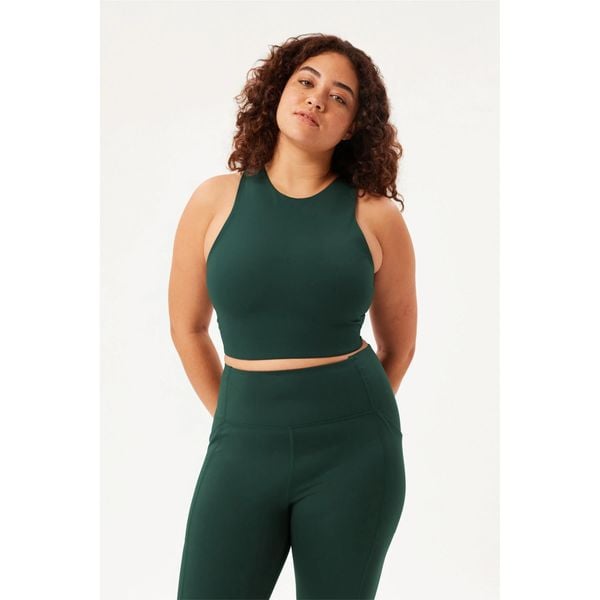 Biustonosz dla kobiet Girlfriend Collective Dylan. Zielone biustonosze sportowe damskie GIRLFRIEND COLLECTIVE, bez wzorów. Za 257.00 zł.