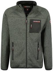 ANAPURNA Kurtka polarowa "Titlana" w kolorze szarym rozmiar: 3XL. Szare kurtki męskie ANAPURNA, xl, bez wzorów, z polaru, bez kaptura. Za 126.45 zł.