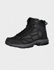 Buty trekkingowe męskie Halti Polaris Mid DX. Czarne buty trekkingowe męskie Halti, z gumy, bez zapięcia, trekkingowe. Za 449.99 zł.
