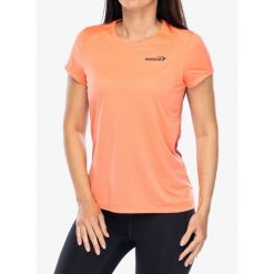Koszulka biegowa damska Inov-8 Performance Short Sleeve. Zielone bluzki sportowe damskie Inov-8, bez wzorów, bez ramiączek. Za 180.99 zł.