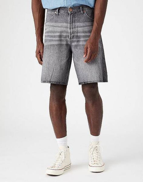 WRANGLER REDDING SHORTS MĘSKIE SZORTY SPODENKI COAL GREY W11ACE31F 112145746. Szare szorty męskie Wrangler, bez kołnierzyka. Za 189.99 zł.