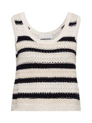 ARMEDANGELS Sweter - Claaire Kobiety Bawełna biały|niebieski, XL. Białe swetry klasyczne damskie ARMEDANGELS, xl, z bawełny, bez kołnierzyka. Za 279.95 zł.