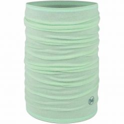 Komin chusta wielofunkcyjna z wełny merino lightweight. Zielone szaliki męskie Buff, bez wzorów, z wełny. Za 123.99 zł.